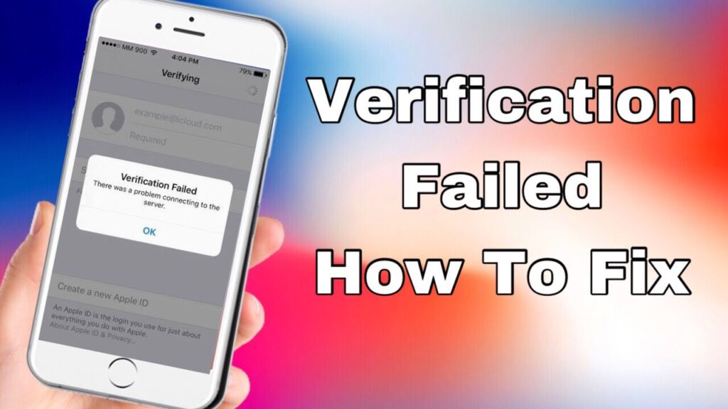 How to fix the Apple ID verification failed error