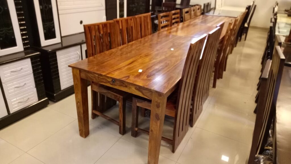 Rustic Wood Dining Table