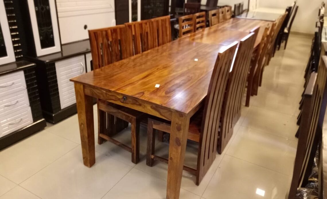 Rustic Wood Dining Table